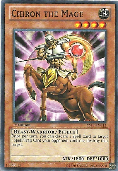 Chiron the Mage - YS12-EN013 - Common - 1st Edition