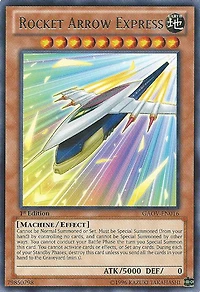 Rocket Arrow Express - GAOV-EN016 - Rare - 1st Edition