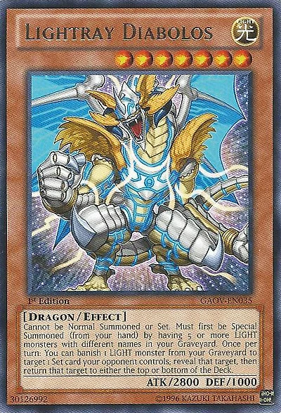 Lightray Diabolos - GAOV-EN035 - Rare - 1st Edition