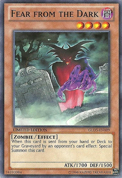 Fear from the Dark - GLD5-EN009 - Common - Limited Edition