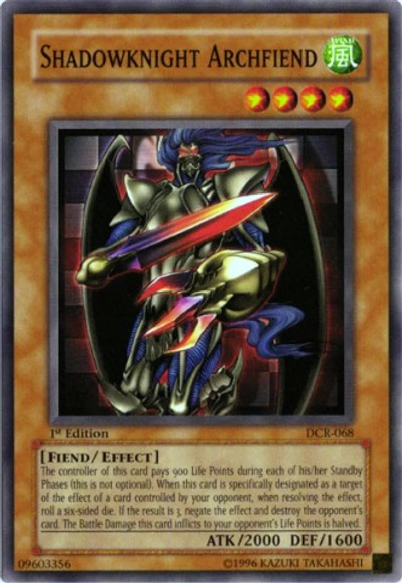 Shadowknight Archfiend - DCR-068 - Common - 1st Edition