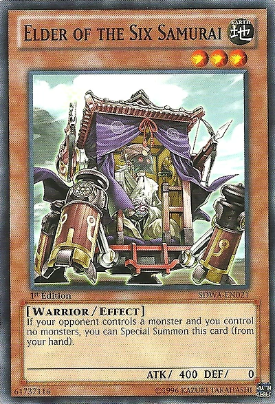 Elder of the Six Samurai - SDWA-EN021 - Common - 1st Edition