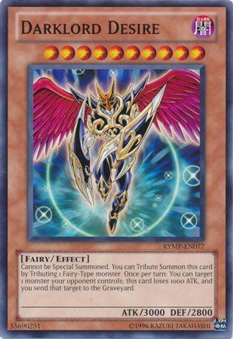 Darklord Desire - RYMP-EN077 - Common - Unlimited Edition