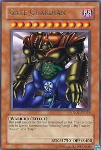 Gate Guardian - DLG1-EN024 - Rare - Unlimited Edition