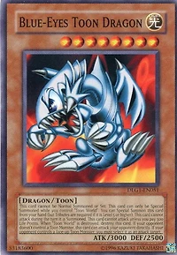 Blue-Eyes Toon Dragon - DLG1-EN051 - Common - Unlimited Edition