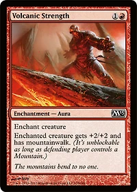 Volcanic Strength - Foil