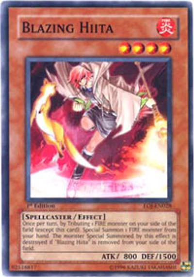 Blazing Hiita - EOJ-EN028 - Common - 1st Edition