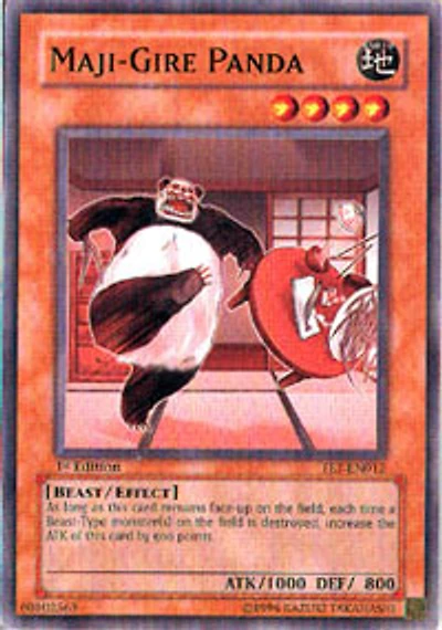 Maji-Gire Panda - FET-EN012 - Common