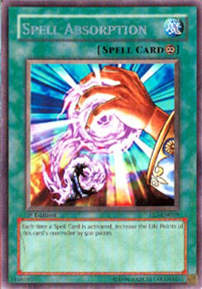 Spell Absorption - FET-EN039 - Rare - 1st Edition