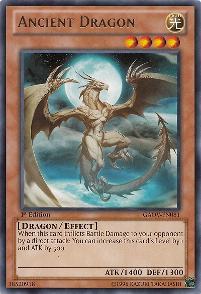 Ancient Dragon - GAOV-EN081 - Rare - Unlimited Edition