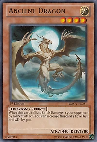 Ancient Dragon - GAOV-EN081 - Rare - Unlimited Edition