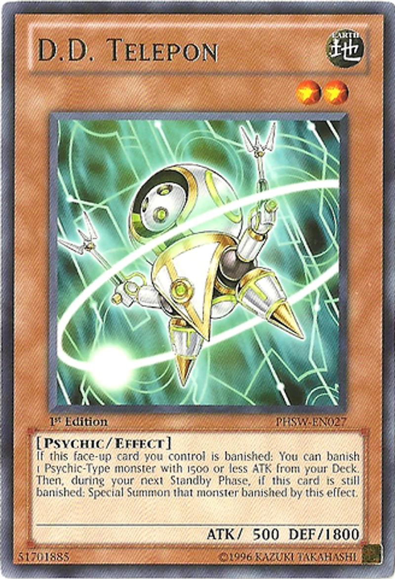 D.D. Telepon - PHSW-EN027 - Rare - Unlimited Edition