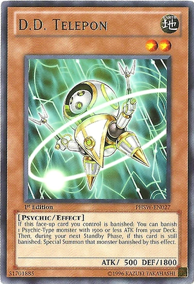 D.D. Telepon - PHSW-EN027 - Rare - Unlimited Edition