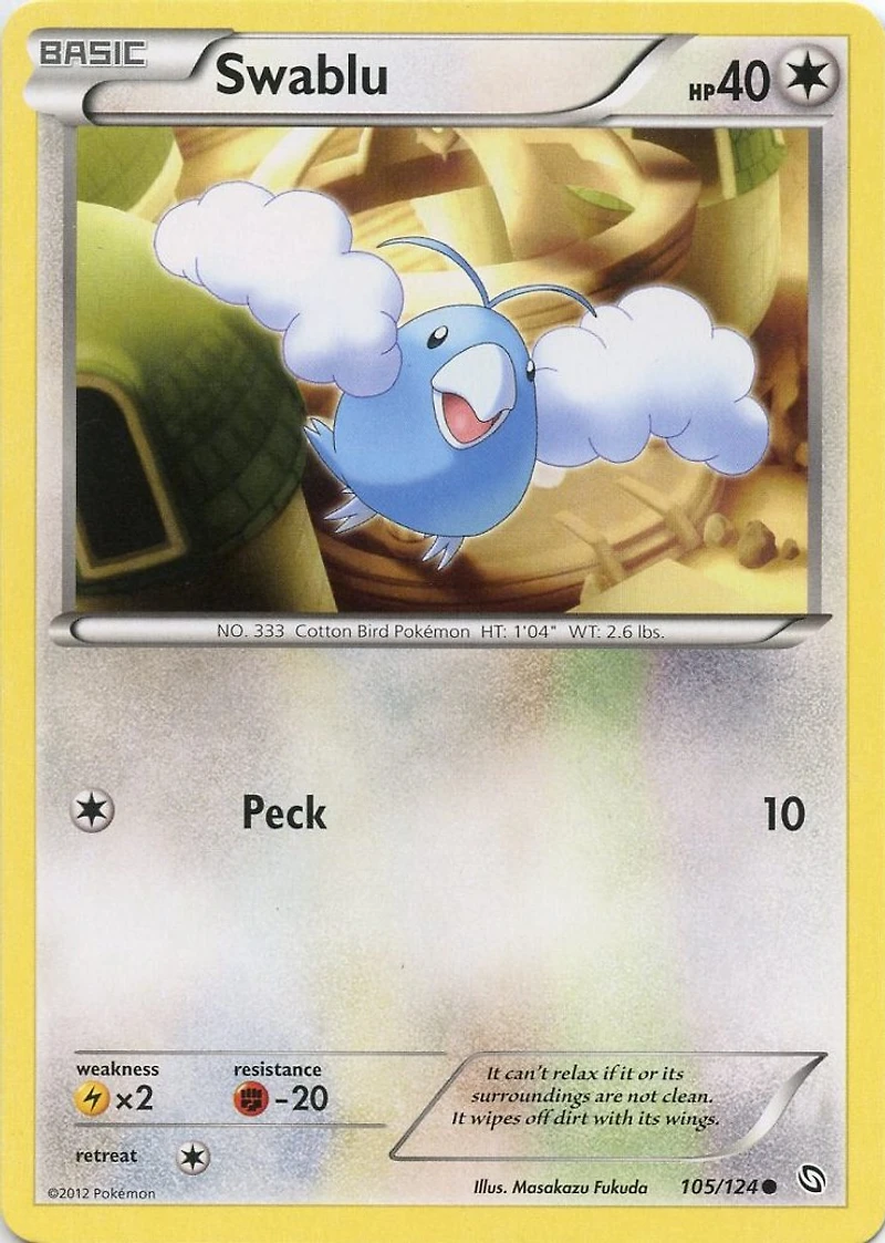 Swablu - 105/124 - Common
