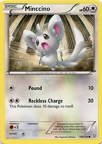 Minccino - 109/124 Common