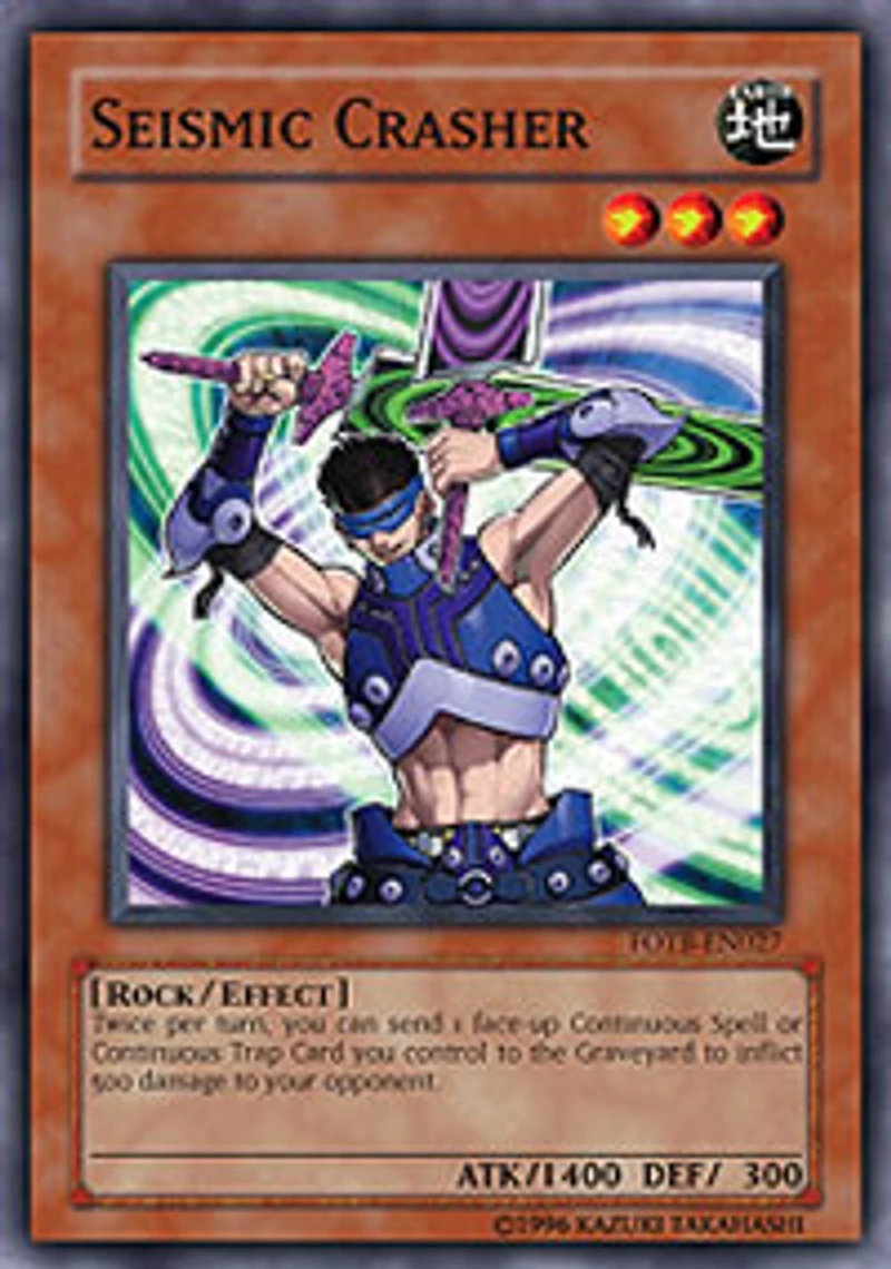 Seismic Crasher - FOTB-EN027 - Common - 1st Edition