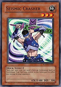 Seismic Crasher - FOTB-EN027 - Common - 1st Edition