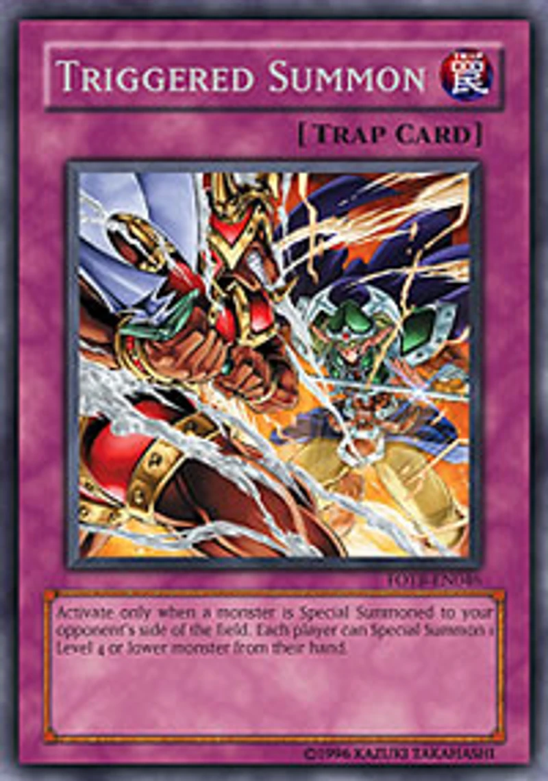 Triggered Summon - FOTB-EN046 - Rare - 1st Edition