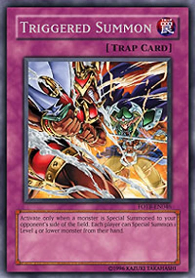 Triggered Summon - FOTB-EN046 - Rare - 1st Edition