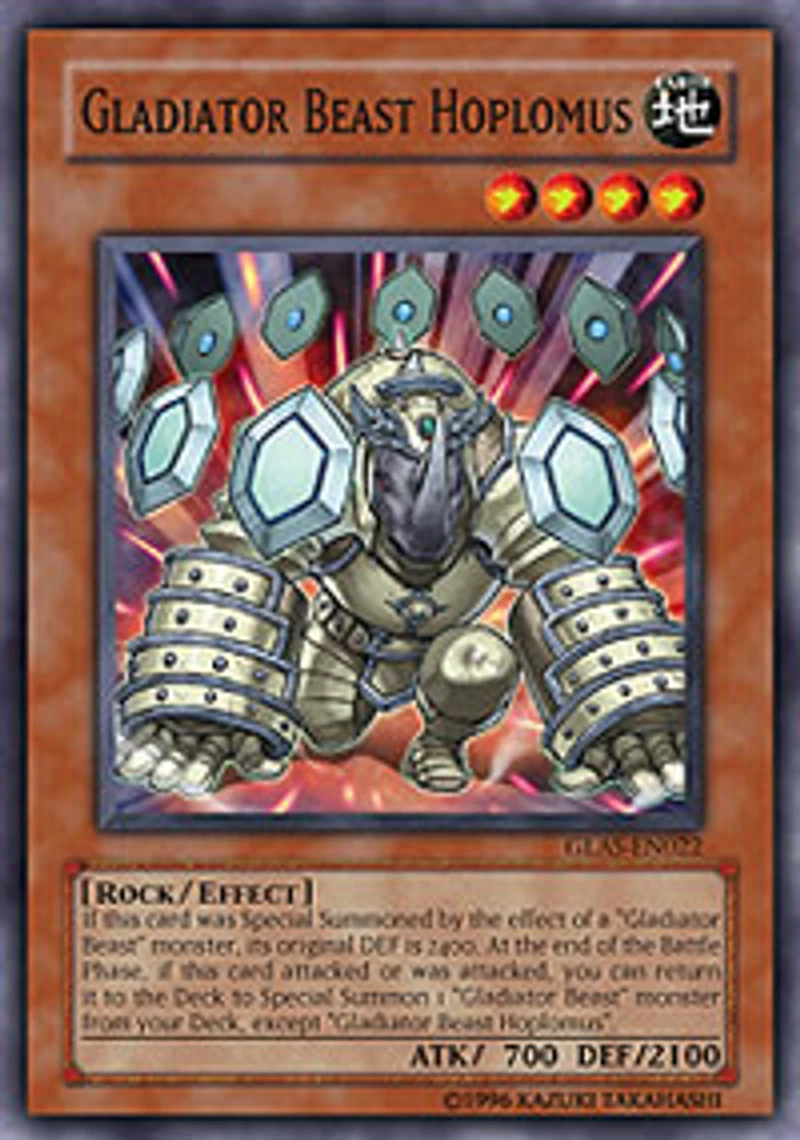 Gladiator Beast Hoplomus - GLAS-EN022 - Common - 1st Edition