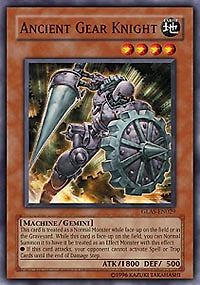Ancient Gear Knight - GLAS-EN029 - Common - 1st Edition