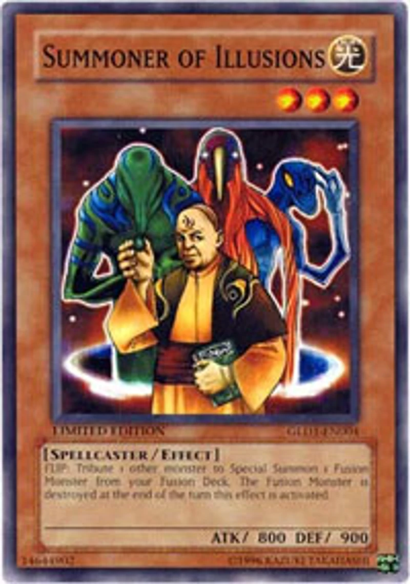 Summoner of Illusions - GLD1-EN004 - Common - Limited Edition