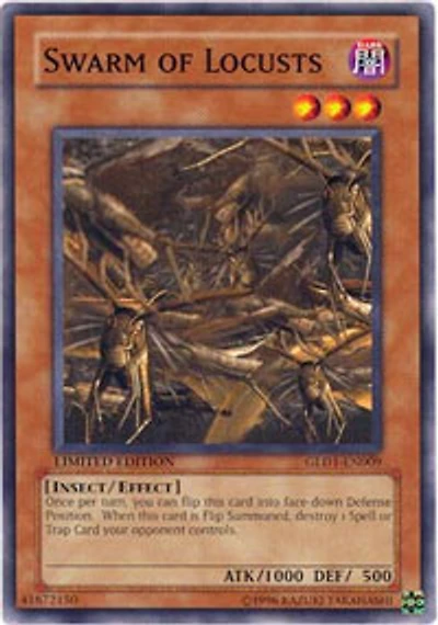 Swarm of Locusts - GLD1-EN009 - Common - Limited Edition