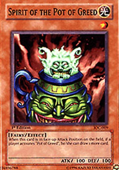 Spirit of the Pot of Greed - IOC-009 - Common - 1st Edition
