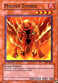 Molten Zombie - IOC-064 - Common - 1st Edition