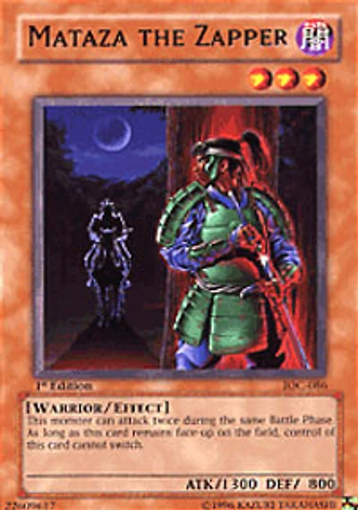 Mataza the Zapper - IOC-086 Rare 1st Edition