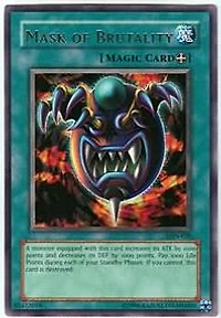 Mask of Brutality - LON-020 - Rare - 1st Edition