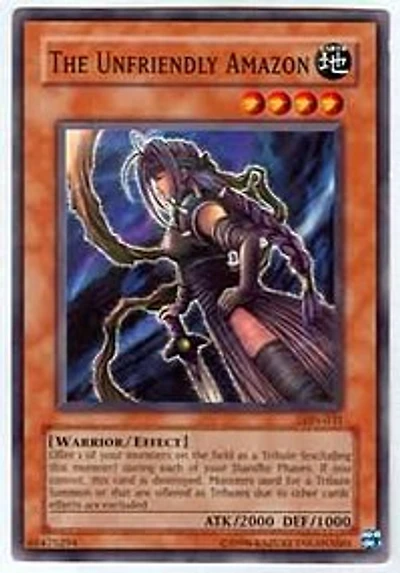 The Unfriendly Amazon - LON-031 - Common - 1st Edition
