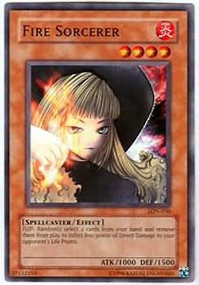 Fire Sorcerer - LON-036 - Common - 1st Edition
