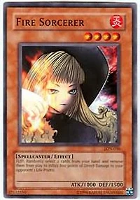Fire Sorcerer - LON-036 - Common - 1st Edition