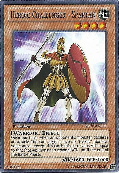 Heroic Challenger - Spartan - REDU-EN005 - Common