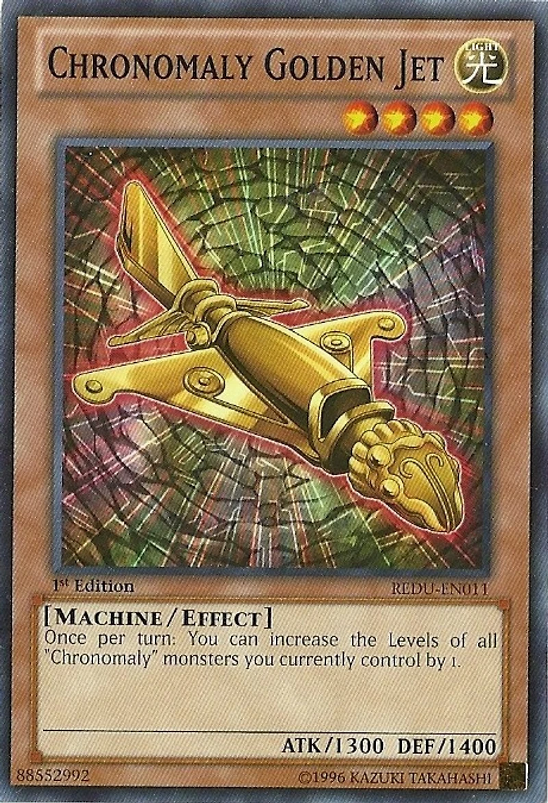 Chronomaly Golden Jet  - REDU-EN011 - Common - 1st Edition