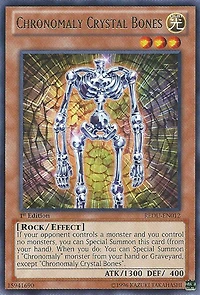Chronomaly Crystal Bones - REDU-EN012 Rare 1st Edition