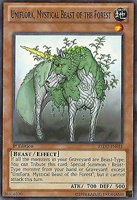 Uniflora, Mystical Beast of the Forest - REDU-EN031 - Common - 1st Edition