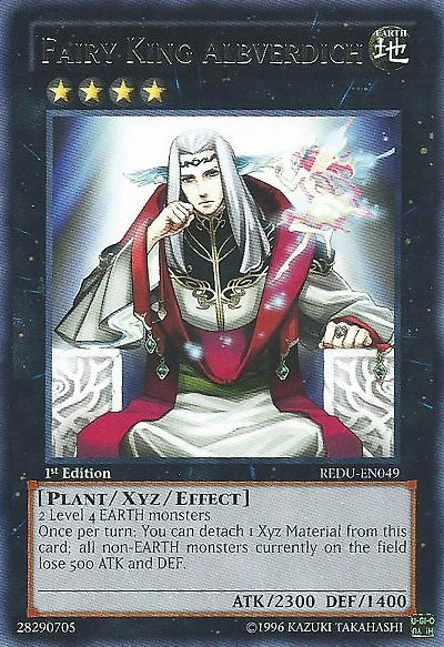 Fairy King Albverdich - REDU-EN049 - Rare - 1st Edition