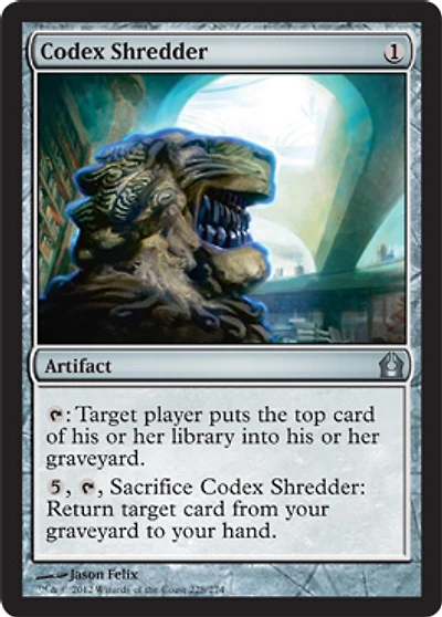 Codex Shredder