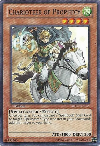 Charioteer of Prophecy - REDU-EN019 - Common - Unlimited Edition