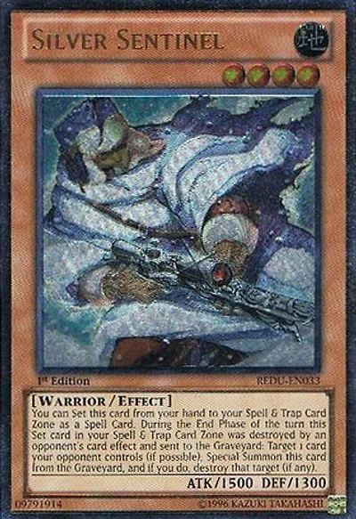 Silver Sentinel - REDU-EN033 - Ultimate Rare - Unlimited Edition