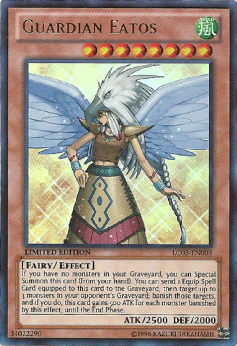 Guardian Eatos - LC03-EN003 - Ultra Rare - Limited Edition