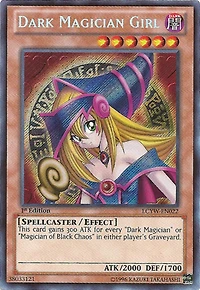 Dark Magician Girl - LCYW-EN022 - Secret Rare - 1st Edition