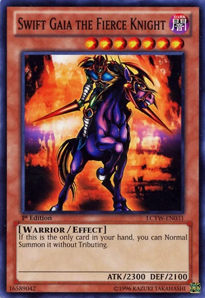 Swift Gaia the Fierce Knight - LCYW-EN031 - Common