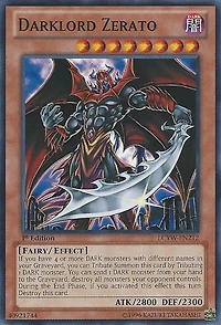 Darklord Zerato - LCYW-EN212 - Common - 1st Edition