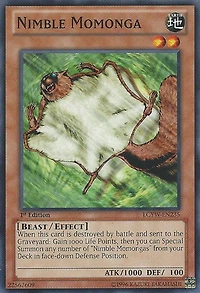 Nimble Momonga - LCYW-EN235 - Common - 1st Edition