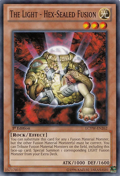 The Light - Hex-Sealed Fusion - LCYW-EN262 - Common - 1st Edition