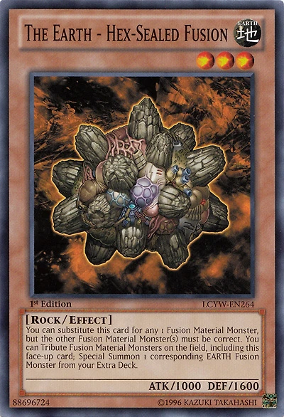 The Earth - Hex-Sealed Fusion - LCYW-EN264 - Common - 1st Edition
