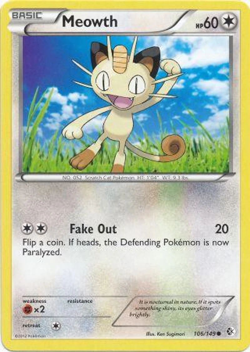 Meowth - 106/149